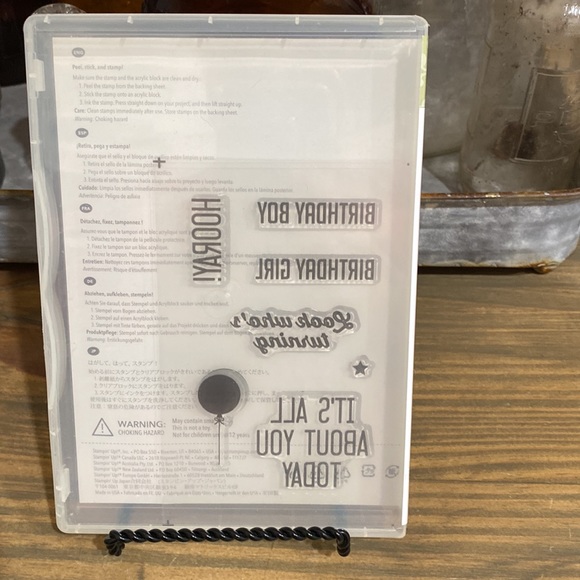 NWOT Stampin Up! Hooray It’s Your Day stamps - Picture 2 of 6